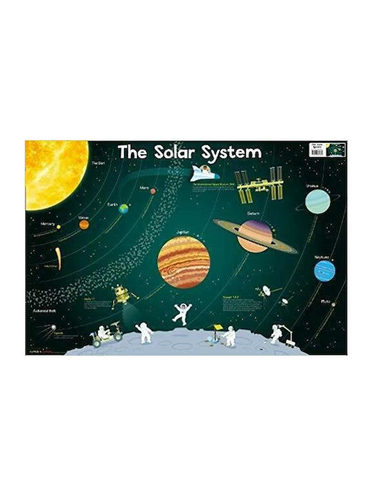 Educational Kids Poster Solar System 91.5x91.5cm