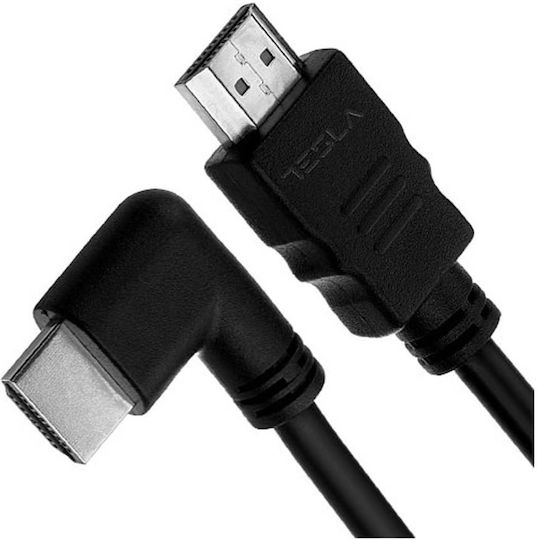 Tesla Tesla Кабел HDMI Мъжки - HDMI Мъжки 2м Черен