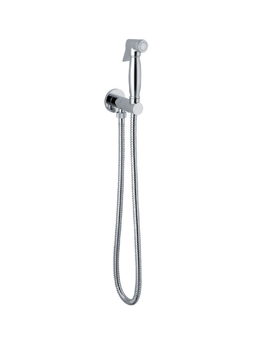 Piccadilly D09171 Wall Mounted Bidet Set Silver