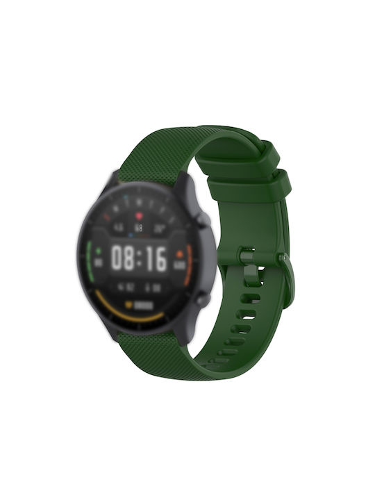 Dots Curea Silicon Verde armată (Amazfit GTR 3 / GTR 3 Pro)