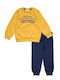 Kinder Sweatpants Set - Jogginganzug Gelb 2Stück Αuto
