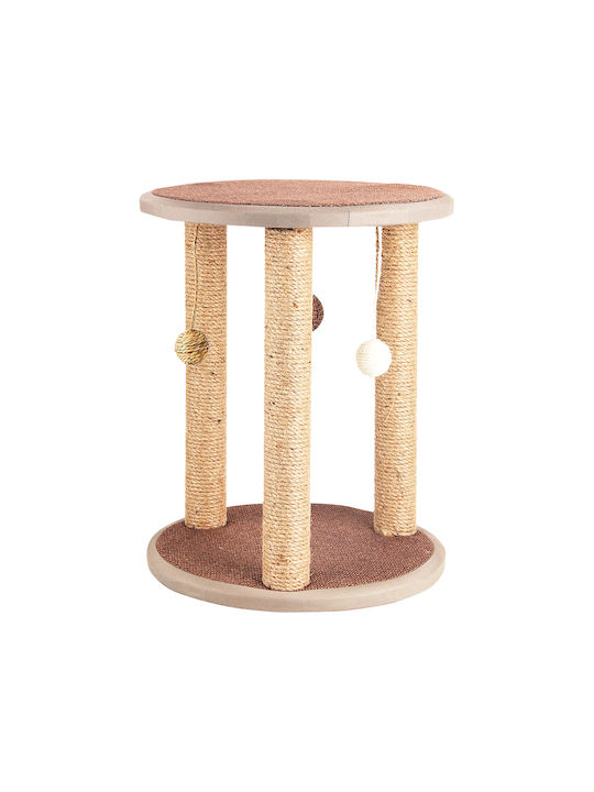 Pawise Gato Podium Post Ονυχοδρόμιο Μπεζ 40x40x50εκ.