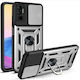 Bodycell Armor Slide Back Cover Plastic Silver (Xiaomi Note 10 5G)
