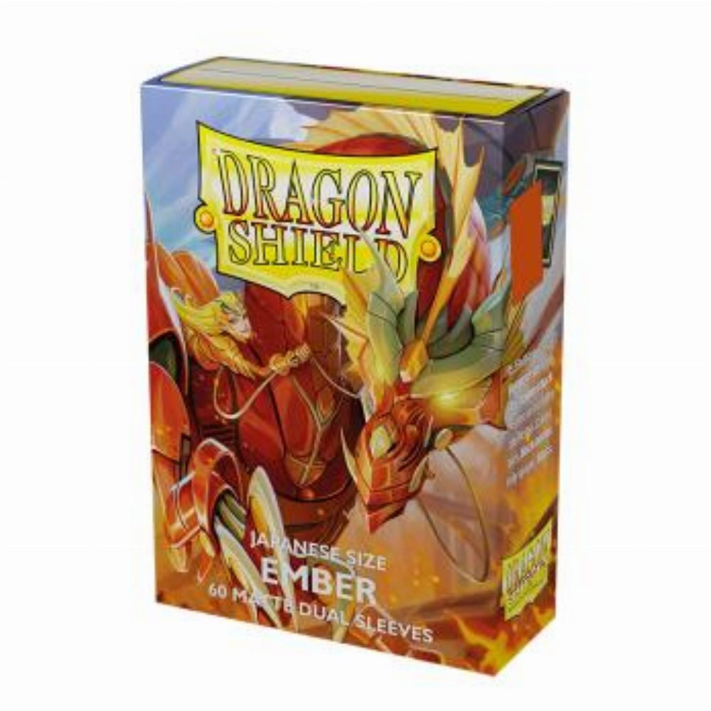 Dragon Shield Sleeves Japanese Small Size Matte Dual Ember Skroutz.gr