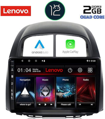 Lenovo Sistem Audio Auto pentru Audi A7 Daihatsu Sirion 2006-2012 (Bluetooth/USB/AUX/WiFi/GPS/Apple-Carplay/Partitură) cu Ecran Tactil 10.1"