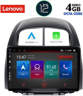 Lenovo Sistem Audio Auto pentru Daihatsu Sirion 2006-2012 (Bluetooth/USB/AUX/WiFi/GPS/Partitură) cu Ecran Tactil 10.1"