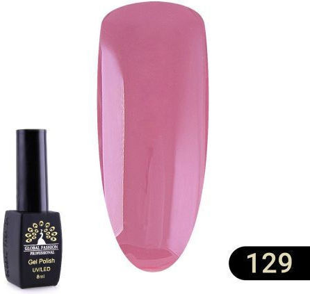Black Elite Halb-permanenter Nagellack 129 8ml 1Stück