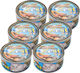 Princess Premium Zest Мокра Храна за Възрастни Котки в Може да с Пилешко, Миди и Риба тон 6x170гр