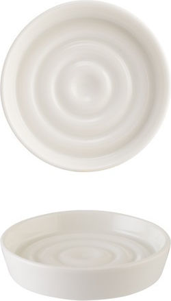 Bonna Neat Dip Serving Bowl Round made of Porcelain White with Diameter 10cm 12pcs
