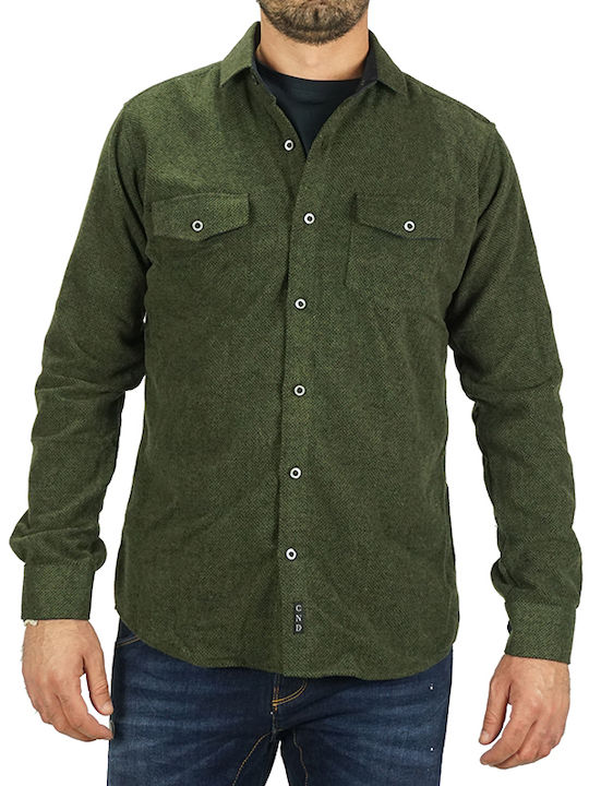 Canadian Country Long Sleeve Flannel Overshirt ...