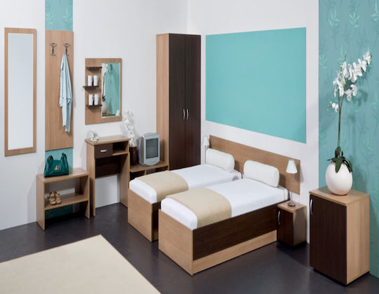 Set De Mobilier Pentru Dormitor Tirol 80x200cm 12 Bucăți