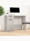 Schreibtisch Holz Grey Concrete 100x50x75cm