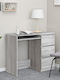 Schreibtisch Holz Grey Sonoma 90x45x76cm