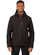 Marlon Winter Jacket Softshell Waterproof and Windproof Black