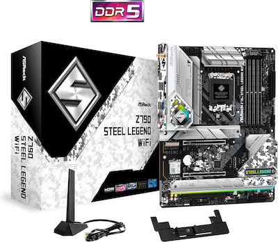 ASRock Z790 Steel Legend Wifi Дънна платка ATX с Intel 1700 Сокет