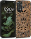 KWmobile Maya Calendar Back Cover Ξύλινη Καφέ (...