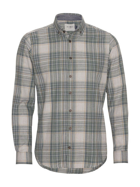 MARCUS Shirt Grey/Green