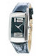 Chronotech Herrenuhr 26mm Batterie mit Blau Lederarmband