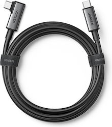 Ugreen US551 Angle (90°) USB 2.0 Cable USB-C male - USB-C male 60W Black 5m