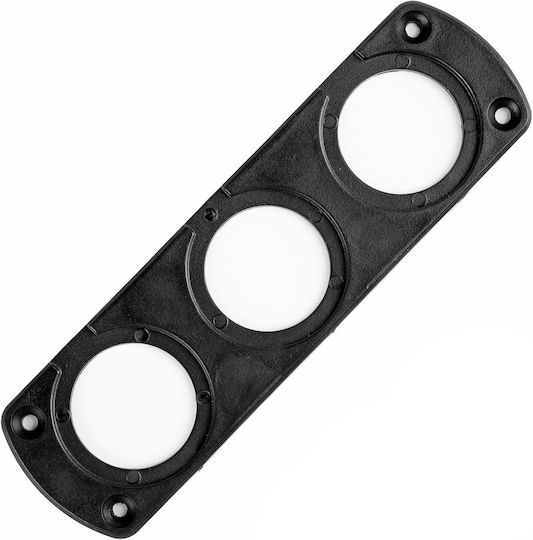 AMiO MOD-13 Βάση Οργάνων Αυτοκινήτου Τριπλή 30mm για τοποθέτηση στο Ταμπλό /AM
