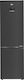 Beko Ψυγειοκαταψύκτης 355lt NoFrost Υ203xΠ59.5xΒ66.3εκ. Γκρι B5RCNE405LXBR