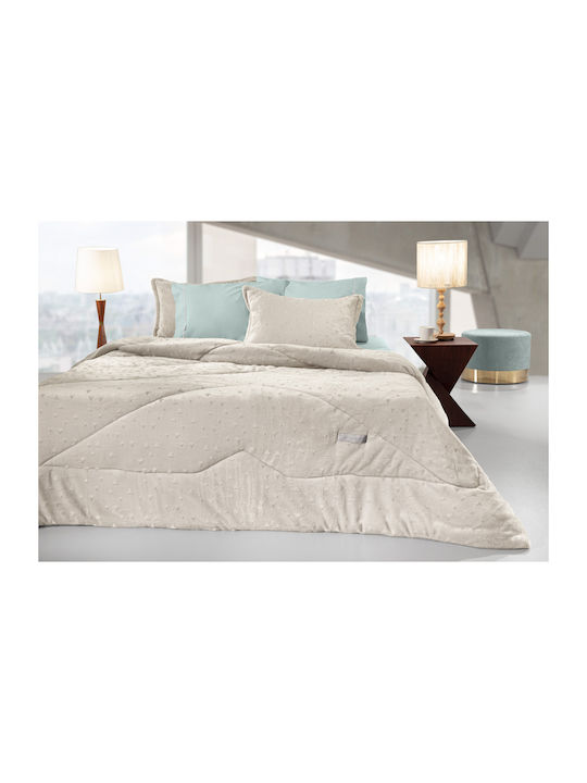 Guy Laroche Πάπλωμα Μονό 160x220εκ. Bolero Sand 640 GSM