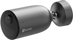 Ezviz IP Κάμερα Παρακολούθησης Wi-Fi Full HD+ με Αμφίδρομη Επικοινωνία και Φακό 2.8mm Γκρι CS-EB3