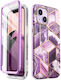 Supcase Cosmo 360 Full Cover Σιλικόνης 2mm Marb...