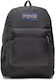 Jansport Cross Town School Bag Backpack Junior High-High School in Black color