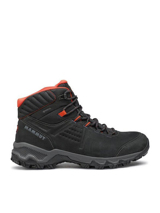 Mammut Mercury IV GTX Men's Hiking Boots Waterproof with Gore-Tex Membrane Black
