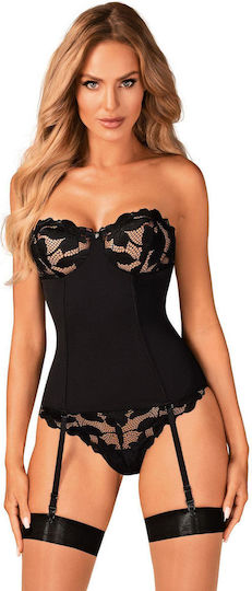 Obsessive Editya Corsete Sexy Corset Black