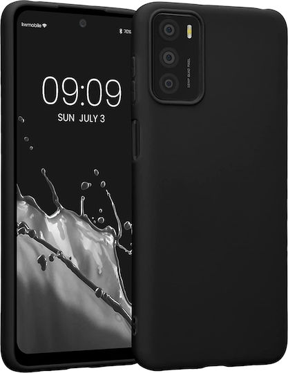 KWmobile Back Cover Silicon 1.3mm Negru (Motorola Moto G42)