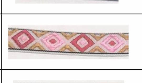Faitakis Pack Boho 0501317 Υφασμάτινη Κορδέλα Ροζ