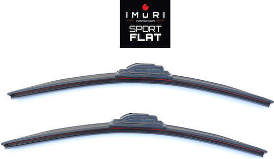 Imuri Front Car Wiper Set 500mm/350mm for Smart ForTwo