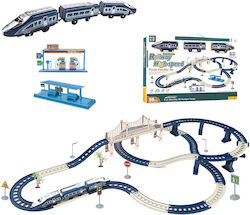 ToyMarkt Railway Highspeed Set cu Trenuleț cu Lumină pentru 3++ Ani