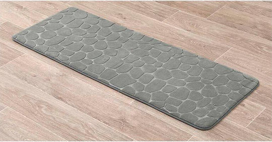 Πατάκι Μπάνιου Microfiber Γκρι 45x120εκ.