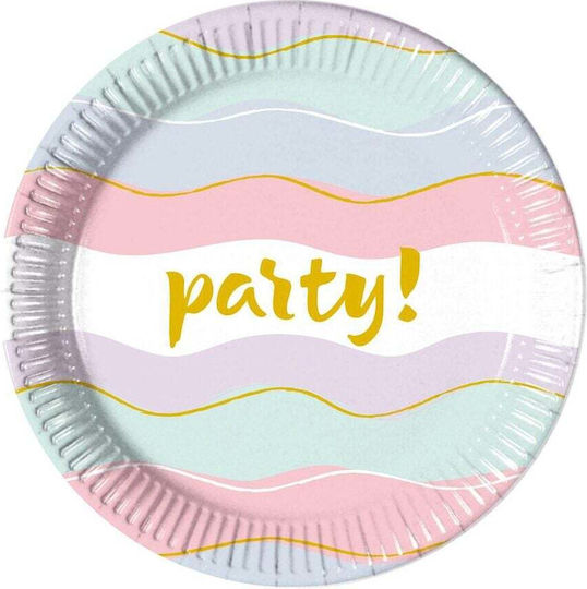 Procos Elegant Party Πιάτο για Party 8τμχ