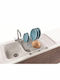 Metaltex Sink-Tex Metallic Silver Sink Rack 54x20x4cm