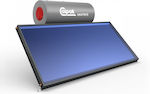 Calpak Mark 5 Ηλιακός Θερμοσίφωνας 160 λίτρων Glass Τριπλής Ενέργειας με 2.6τ.μ. Οριζόντιο Συλλέκτη