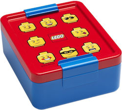 Lego Iconic Boy Classic Kids Lunch Plastic Box 1lt Multicolour