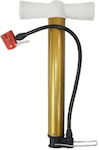 Spring Bicycle Pump Air Pump Hand 30x15cm Gold