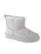 Ghete dama de catifea Ankle Boots Λιγκό Gri