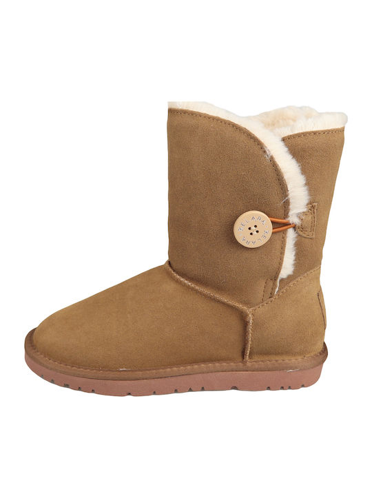 Kelara Suede Women's Chelsea Boots Tabac Brown