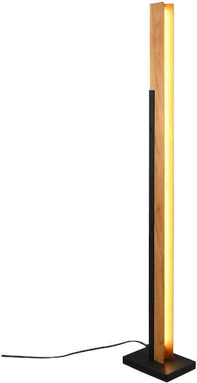 Trio Lighting Kerala LED Φωτιστικό Δαπέδου Υ120xΜ19εκ. με Θερμό Λευκό Φως 1950lm Μελί