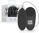 Luv Egg Vibrator Egg with Remote Control Vibro Egg With Remote Control 7cm Black