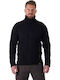 Maurice Ανδρική Ζακέτα Fleece Μαύρη