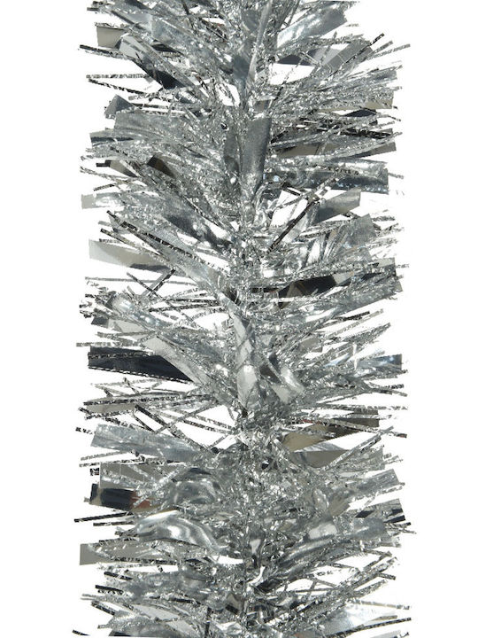 Kaemingk Christmas Garland Silver 200x10cm 1pc