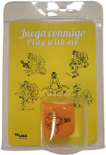 Taloka Play With Me Ερωτικό Παιχνίδι Ζαριών Kamasutra Dice Of Action Orange