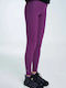 PCP Alps Women's Long Legging with Fleece Lining Purple