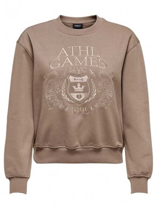 Only Women's Sweatshirt Brown